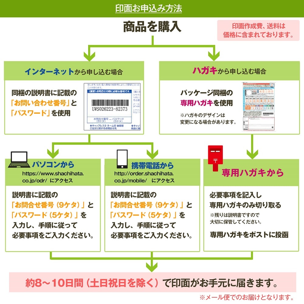 メールオーダー シヤチハタ ネームエルツイン (ラバー調) 印鑑