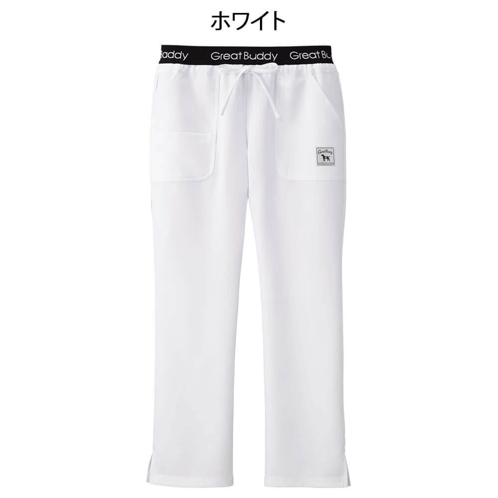 グレートバディ ヘリンボーンストレッチスクラブパンツ(Unisex)