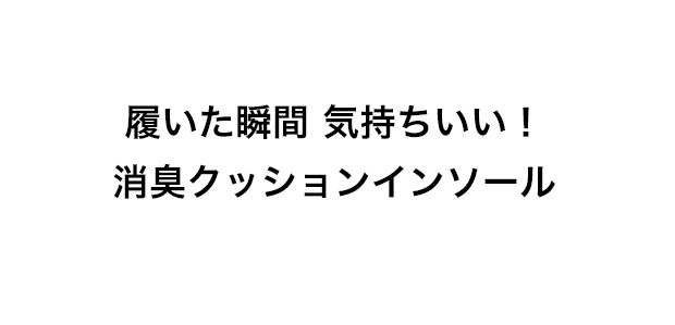 消臭インソール